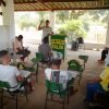 Tiago teaching "Jesus Transforms" project in Carpina