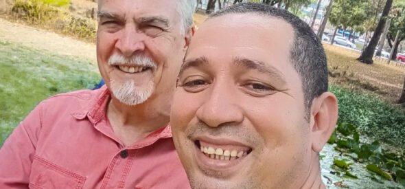 Studying the Bible with Ítalo in Derby Park