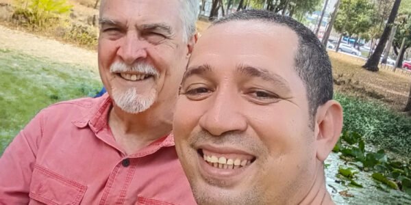 Studying the Bible with Ítalo in Derby Park