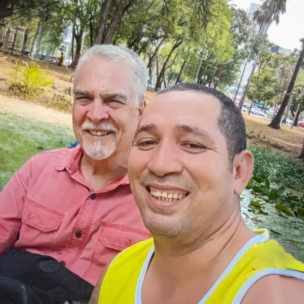 Studying the Bible with Ítalo in Derby Park